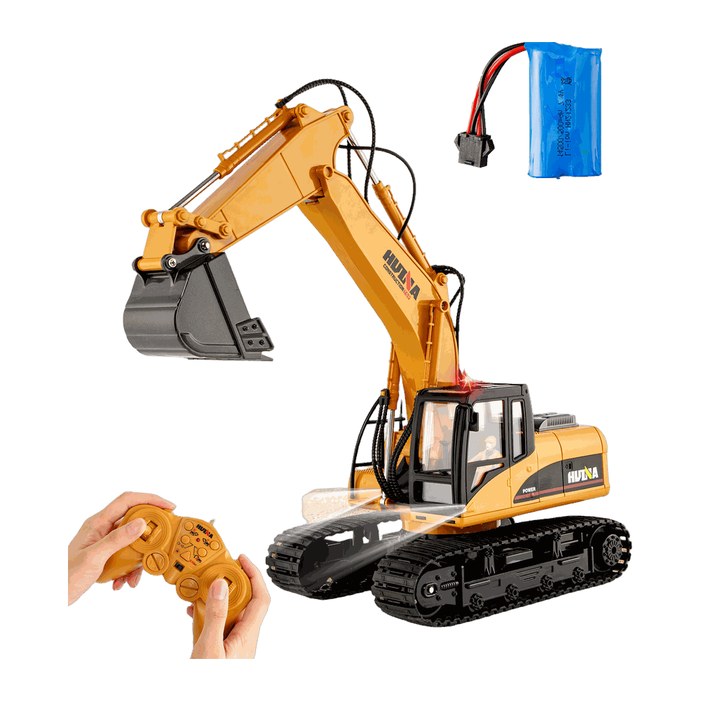 1:14 15-Channel Alloy RC Excavator