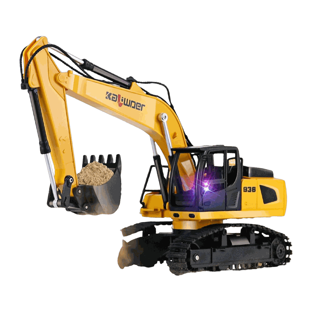 1:24 9-Channel RC Excavator